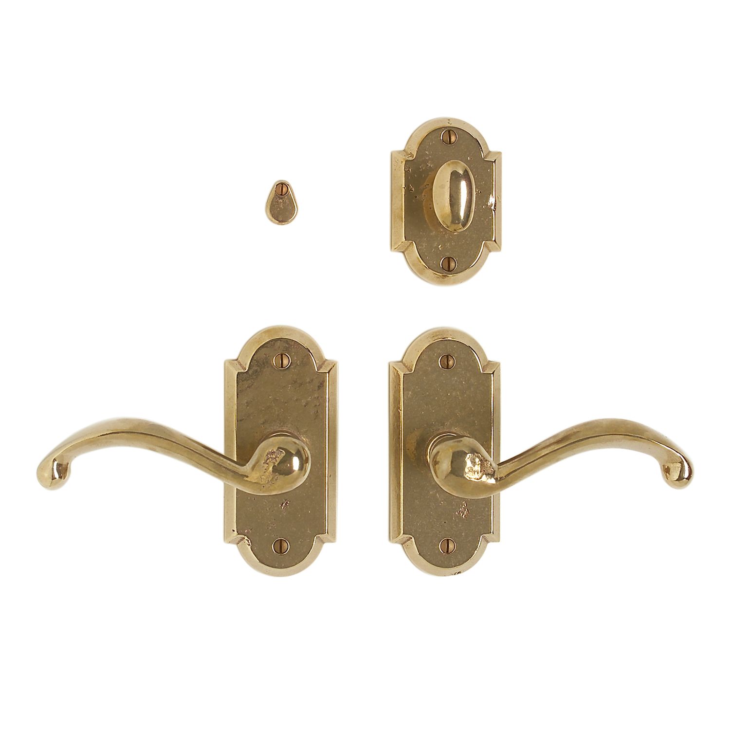 Rocky Mountain Arched Privacy Set – 2 1/2″ x 5 1/2″