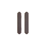 Rocky Mountain Arched Push/Pull Set 2 1/2″ x 13″