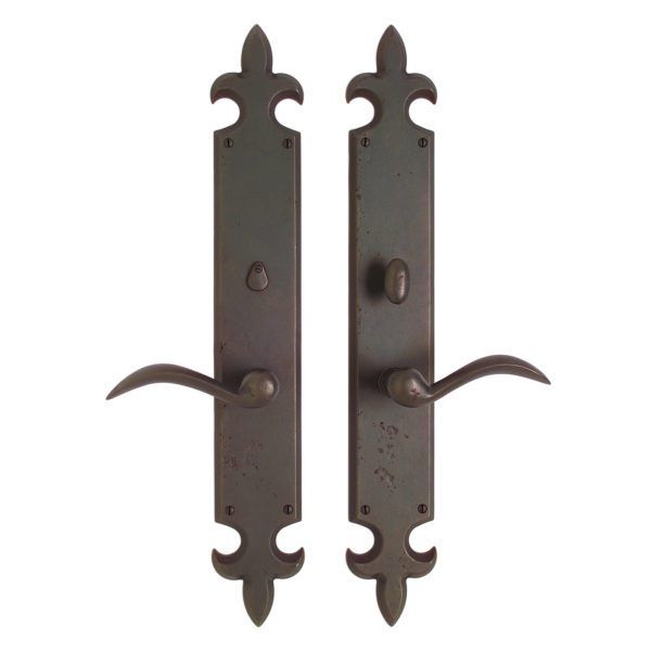 Rocky Mountain Fleur de Lis Privacy Set – 3″ x 21″