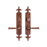 Rocky Mountain Fleur de Lis Privacy Set – 2 1/2″ x 15″