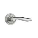 EAD1171RUS15 Rockwell Premium Half Dummy Dahli Lever in Brushed Nickel – Right Hand