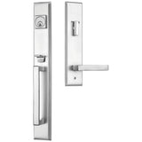 Multipoint Lock Handle Set – Delta Lever – Brushed Nickel