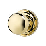 EAS1171PVD Rockwell Premium Half Dummy Sandhill Knob in Lifetime Brass