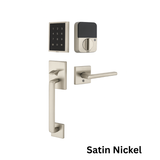 Emtek EMP20203 EMPOWERED™ 2 TOUCH ENTRY SET WITH BADEN GRIP