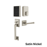 Emtek EMP20206 EMPowered Motorized Touchscreen Keypad Entry Set with Hamden Grip