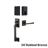 Emtek EMP20206 EMPowered Motorized Touchscreen Keypad Entry Set with Hamden Grip