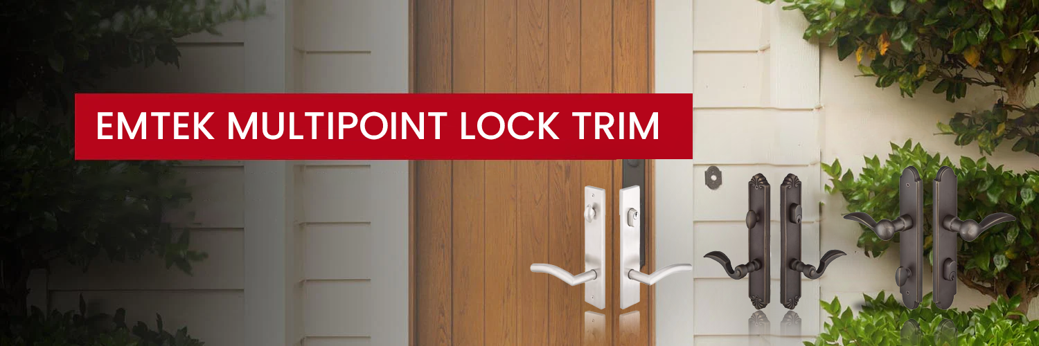 Emtek MultiPoint Lock Trim Golden Locks Inc