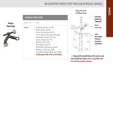 Emtek 2241 Hinge Pin Door Stop