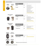 Emtek 2257 1 1/2" Cylinder Floor Bumper