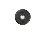Emtek 2432 Wrought Steel Bell Button with #2 Rosette