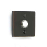 Emtek 2459 Brass Square Door Bell Cover