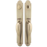 Emtek Sandcast Greeley Grip by Grip Handleset