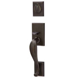 Emtek Sandcast Rectangular Sectional Grip by Grip Handleset