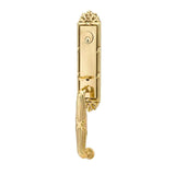 Emtek 4701 Orleans Dummy Entrance Handleset - Brass Tubular