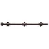 Emtek 8514 24 Inch Surface Bolt with 3 Strike Plates