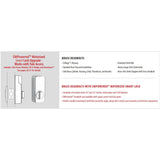 Emtek EMP28454 Arts & Crafts Deadbolt - Brass - Single Cylinder - EMPowered 2 Upgrade