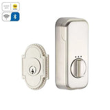 Emtek EMP28459 Knoxville Deadbolt - Brass - Single Cylinder - EMPowered 2 Upgrade