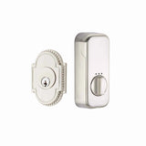 Emtek EMP28459 Knoxville Deadbolt - Brass - Single Cylinder - EMPowered 2 Upgrade