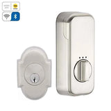 Emtek EMP28466 #8 Deadbolt - Brass - Single Cylinder - EMPowered 2 Upgrade