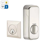 Emtek EMP28478 Quincy Deadbolt - Classic Brass - Single Cylinder - EMPowered 2 Upgrade