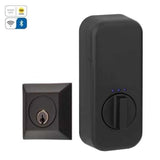 Emtek EMP28478 Quincy Deadbolt - Classic Brass - Single Cylinder - EMPowered 2 Upgrade