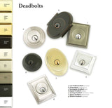 Emtek EMP28479 Wilshire Deadbolt - Classic Brass - Single Cylinder - EMPowered 2 Upgrade