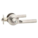 Emtek Hanover Keyed Modern Lever Modern Rectangular Rosette - 5123HN