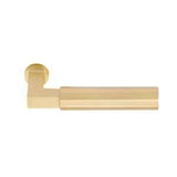 Emtek SELECT Brass R-Bar Faceted Lever - Passage Set