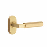 Emtek SELECT Brass R-Bar Faceted Lever - Passage Set
