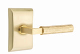 Emtek 5109 SELECT Brass T-Bar Hammered Lever - Passage Set