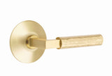 Emtek 5109 SELECT Brass T-Bar Hammered Lever - Passage Set