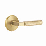 Emtek 5109 SELECT Brass T-Bar Hammered Lever - Passage Set