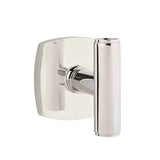 Emtek 5110 STUDIO BRASS - KNOBSETS With Square Rosette Passage Set
