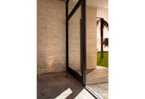 Emtek 86191 Modern Steel Round Long Door Pull With 24" Door Pull With Square Shape