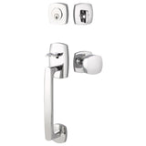 Emtek 4705 Urban Modern Dummy Entrance Handleset - Brass Tubular