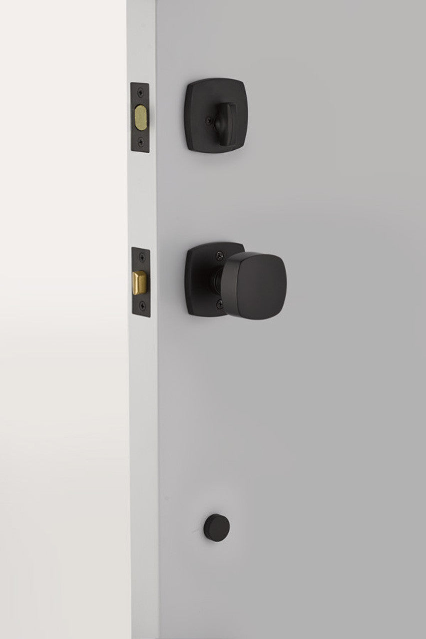 Emtek 4725 Urban Modern Double Cylinder Entrance Handleset - Brass Tubular