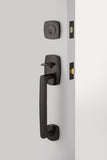 Emtek 4705 Urban Modern Dummy Entrance Handleset - Brass Tubular