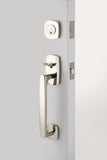 Emtek EMP4715 Urban Modern Single Cylinder Entrance Handleset - Brass Tubular - EMPowered Upgrade