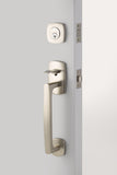 Emtek EMP4715 Urban Modern Single Cylinder Entrance Handleset - Brass Tubular - EMPowered Upgrade