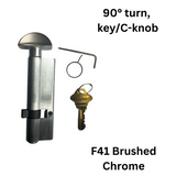 Euro profile full cylinder with 90° turn, key/C-knob- 39007479