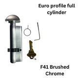 Euro profile full cylinder with 90° turn, key/C-knob- 39007479