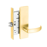 Falcon MA101 QN Passage Mortise Set, Quantum Lever, Napa Escutcheon