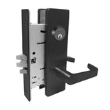 Falcon MA441 DN Classroom Security Mortise Lock, Dane Lever, Napa Escutcheon