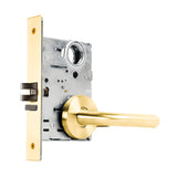 Falcon MA561 SG Classroom Mortise Lock, Sutro Lever, Gala Rose