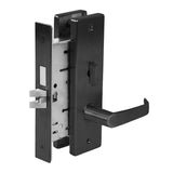 Falcon MA321 DN Privacy Mortise Lock with No Entry Lockout, Dane Lever, Napa Escutcheon