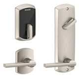 FE410F GRW Electronic Mobile Enabled Smart Interconnected Deadbolt Lock, Keyless