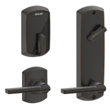 FE410F GRW Electronic Mobile Enabled Smart Interconnected Deadbolt Lock, Keyless