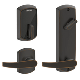 FE410F GRW Electronic Mobile Enabled Smart Interconnected Deadbolt Lock, Keyless