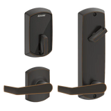 FE410F GRW Electronic Mobile Enabled Smart Interconnected Deadbolt Lock, Keyless