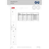 FERCO SECURY EUROPA R2 3-Point Multipoint Door Lock – 50mm Backset, 92mm PZ, 16mm Faceplate – 6-UA686-50-1-1